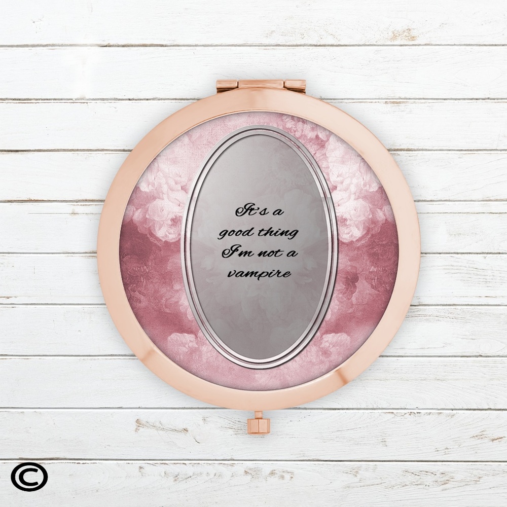 Funny Motivational Compact Mirrors